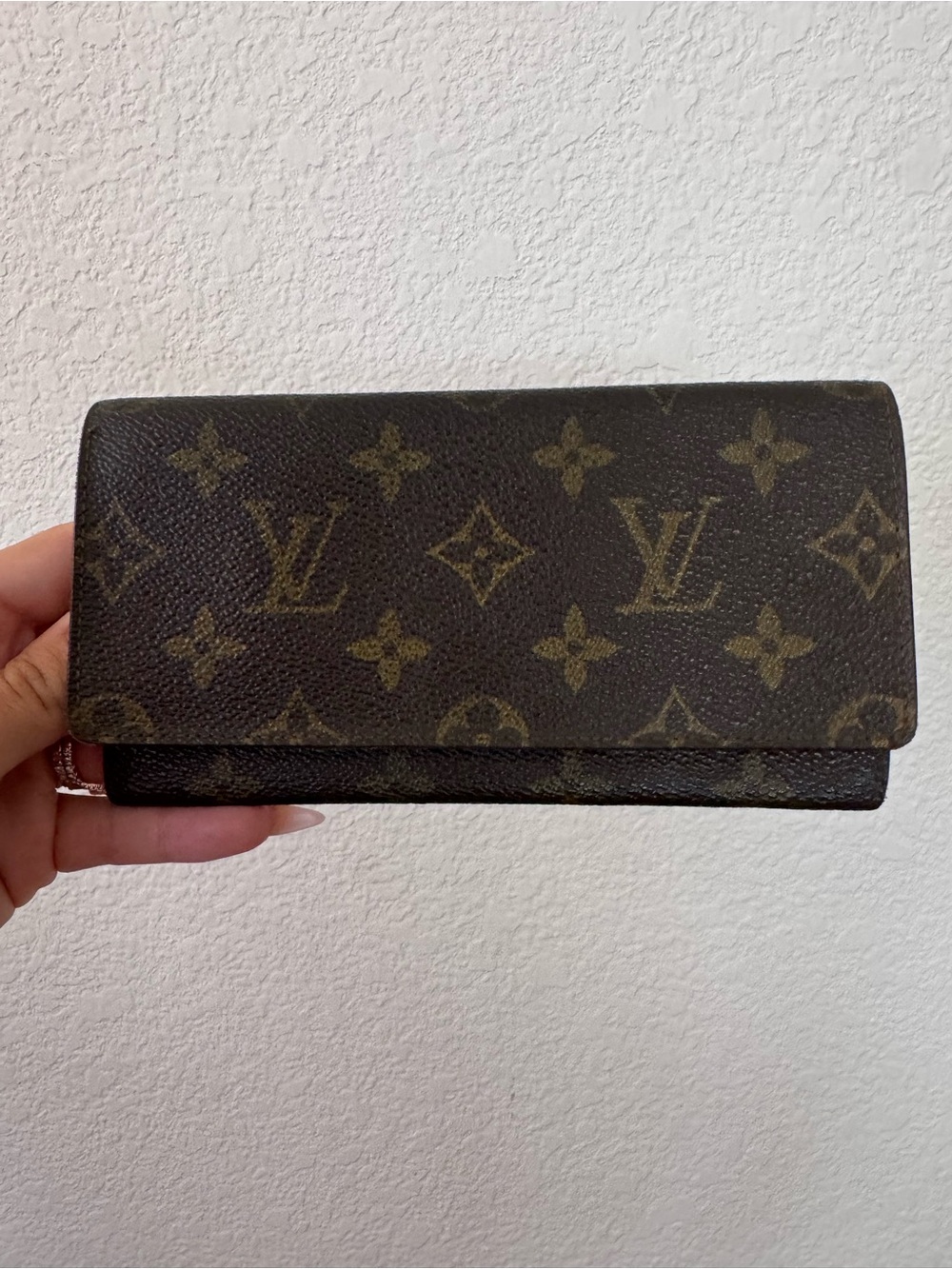 Louis Vuitton Monogram Flap Wallet - Brown/Gold Monogram